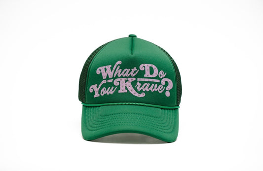 “What Do You Krave” Trucker Hat